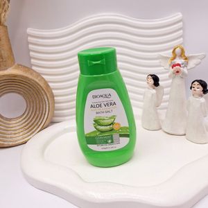خرید آنلاین نمک بدن آلویه ورا حجم 430 گرم برند بیوآکوا
