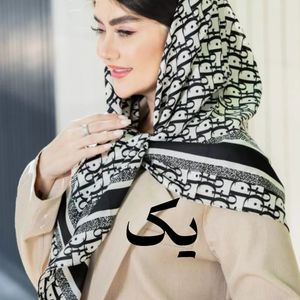 روسری ابریشم توییل قواره 120 کد 21