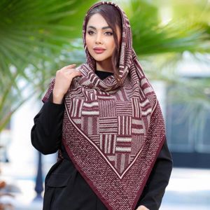 قیمت ارزان روسری نخی کد 1088