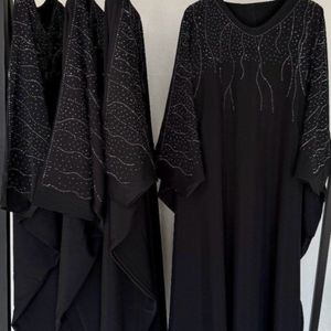 خرید اینترنتی عبایی نگین آبشاری