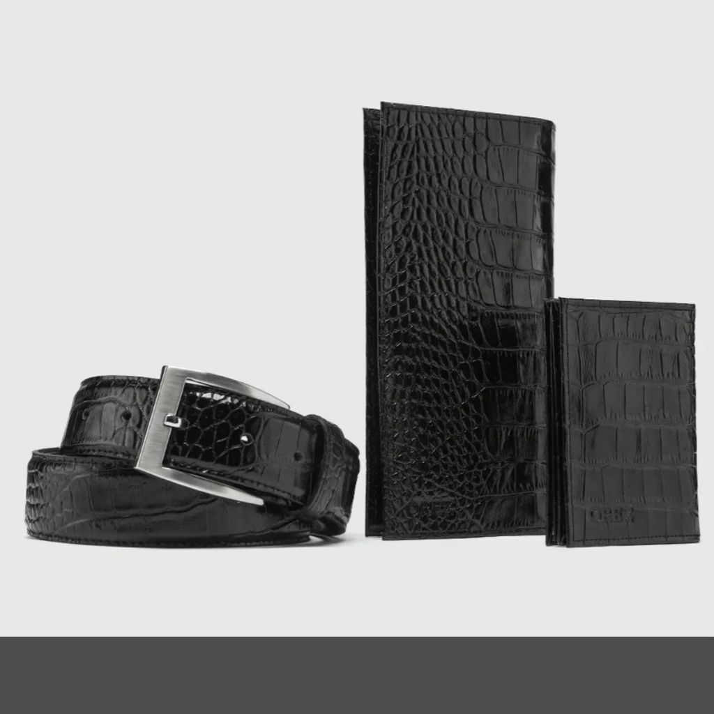 خرید آنلاین ست مردانه چرم طبیعی گاوی