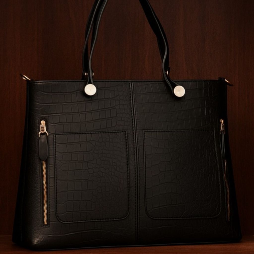 مشخصات کیف چرم طبیعی زنانه لبخند