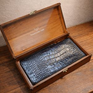 کیف پول کتی جادار تمام چرم طبیعی