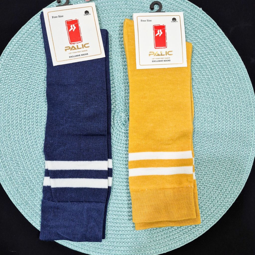 قیمت جوراب ساقدار زنانه زیر زانو دو خط