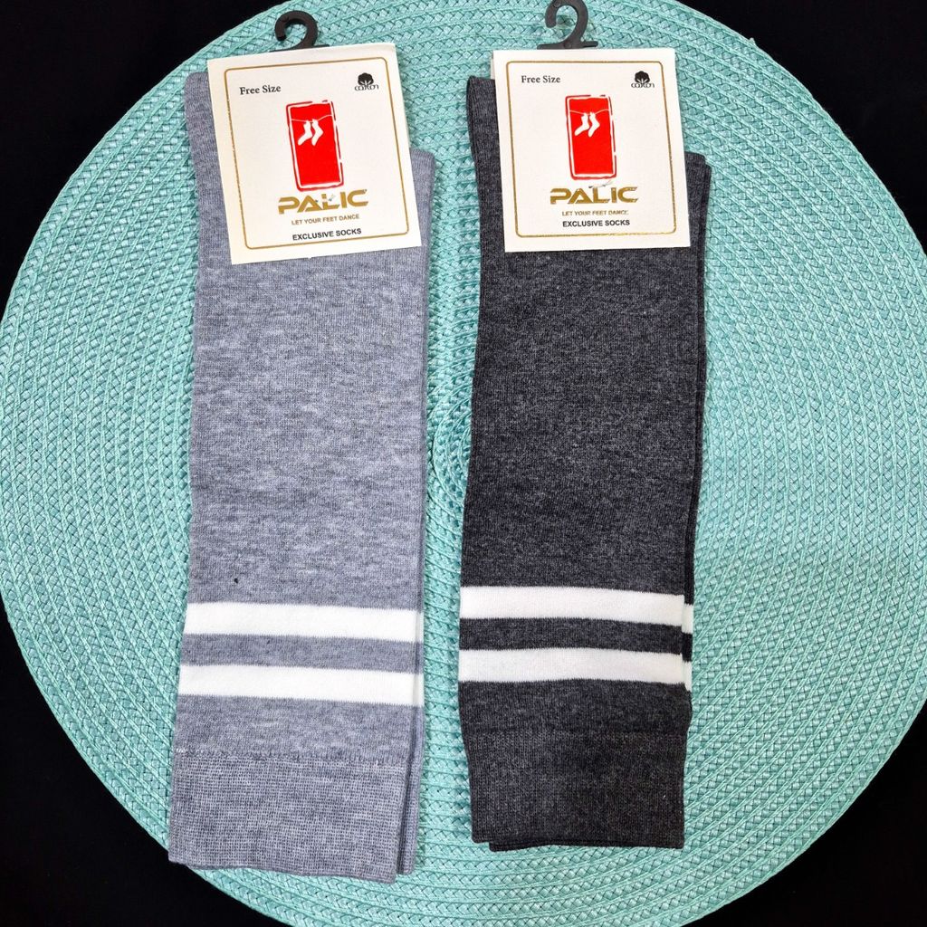 قیمت جوراب ساقدار زنانه زیر زانو دو خط