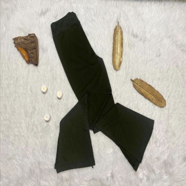 شلوار زنانه بغل چاک دار کد 40400