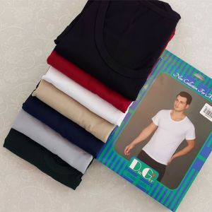 خرید اینترنتی زیرپوش مردانه نیم آستین نخ پنبه برند دینگد کد R891