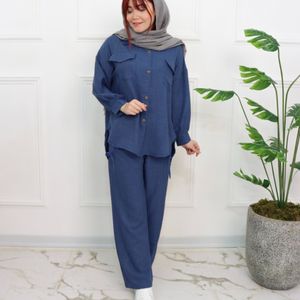 فروش اینترنتی ست شومیز شلوار بنددار زنانه مشکی