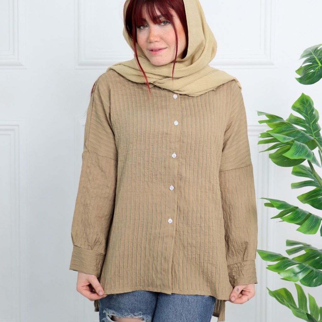 خرید اینترنتی شومیزصوفیا راه راه زنانه