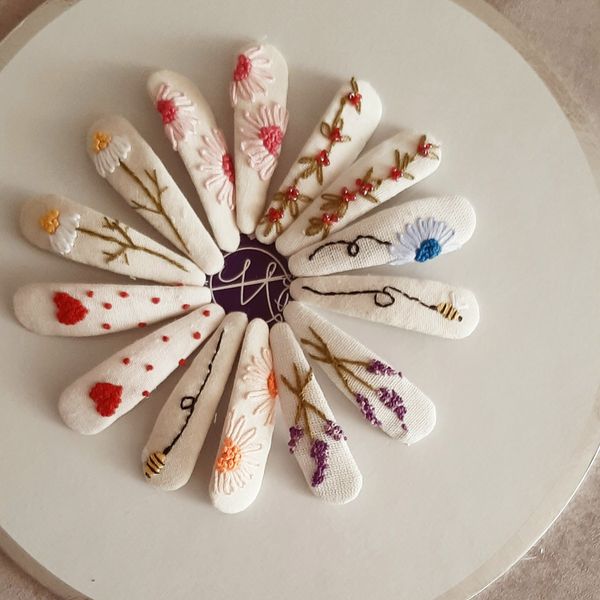 گیره مو گلدوزی حراج ویژه