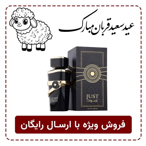 عطر بینظیر شیک مردانه اسد فراگرانس ورد جاست اسود - اورجینال