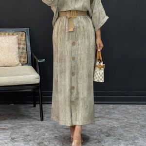 خرید اینترنتی ست شومیز دامن کمربند گلشیفته