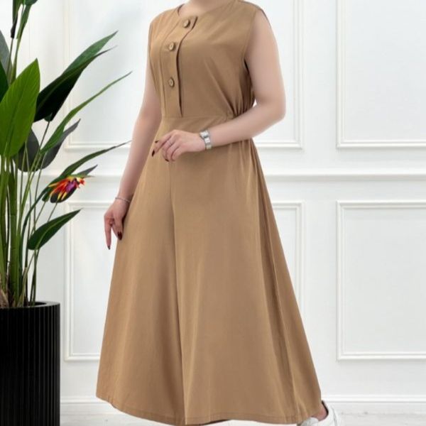 سرهمی کمرکش لینن