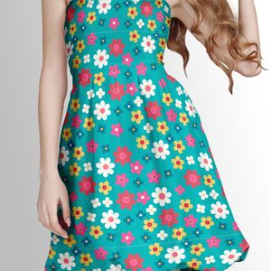 خرید اینترنتی پارچه لباسی طرح دار پارچه الف مدل کرپ بوگاتی طرح فانتزی کد 4011450