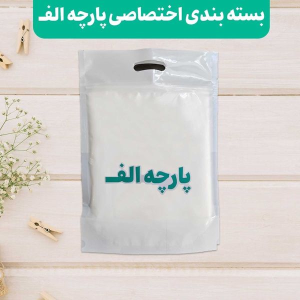 پارچه شومیز پارچه الف مدل کرپ بوگاتی طرح فانتزی کد 4011457