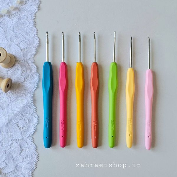 میل بافتنی سیلیکونی در سایزبندی