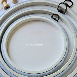 خرید آنلاین کارگاه گلدوزی ژله ای طوسی روشن در سایزبندی