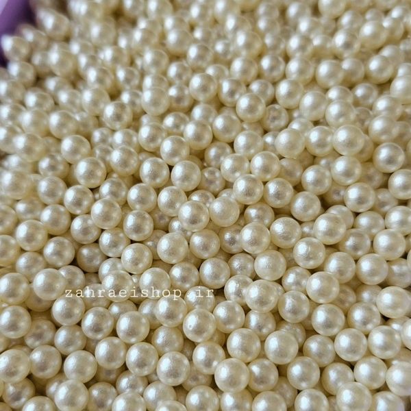 بسته 50 گرمی مروارید مخصوص پانچ مروارید سایز 5