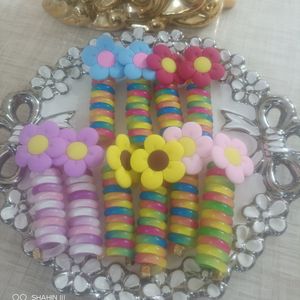 کش مو فنری رنگی