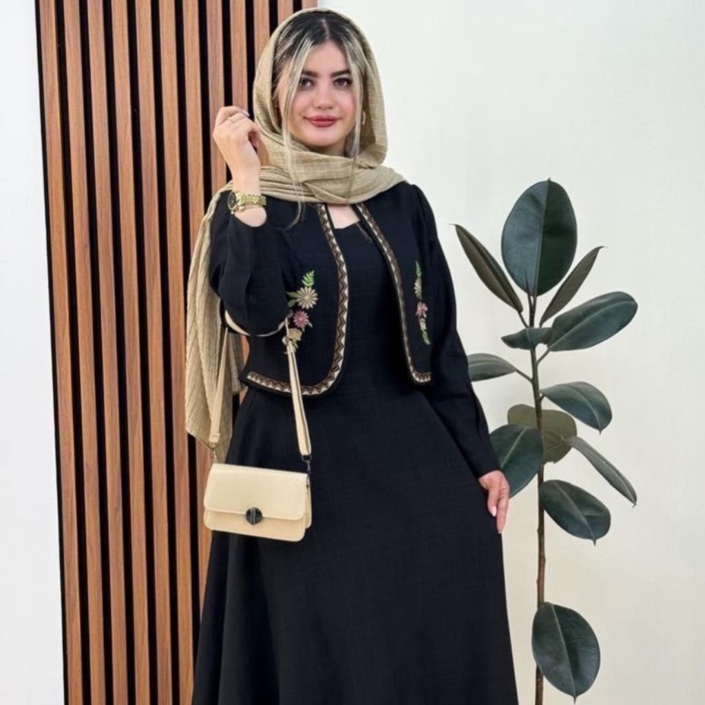 قیمت ارزان کت و سارافون زنانه طرح نیکو