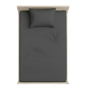 روتختی تک نفره کشدار ساده طوسی