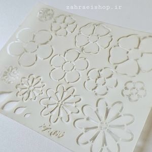 خرید اینترنتی شابلون گل مناسب انواع کارهای هنری