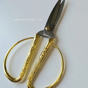 مشخصات قیچی خیاطی سایز بزرگ طلایی آنتیک
