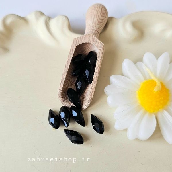 بسته 20 عددی کریستال اشکی سوراخ دار