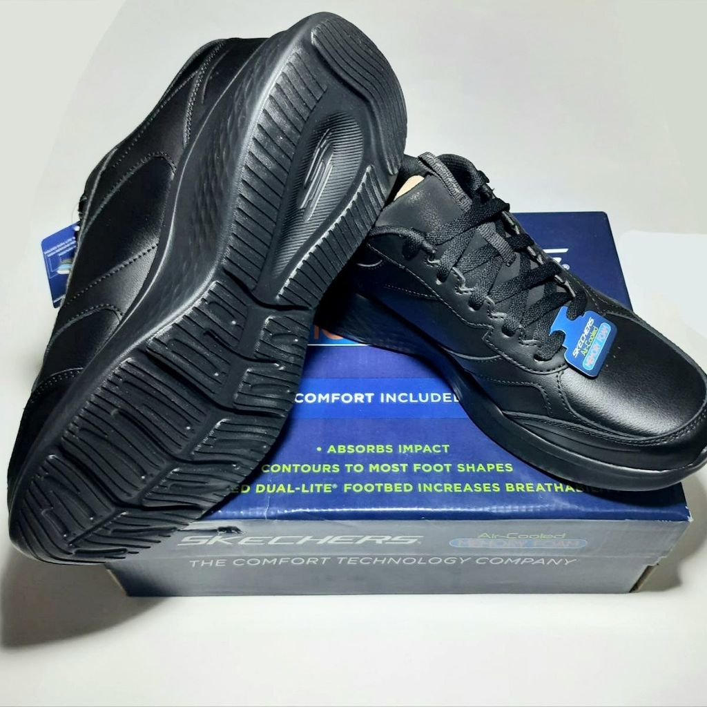 مشخصات کفش پیاده روی مردانه اسکچرز تمام مشکی SkechLite Pro