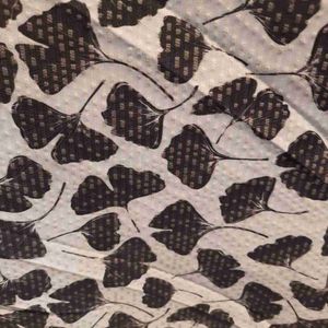 فروش اینترنتی قیمت پارچه ژاکارد کوک دوزی طرح برگی