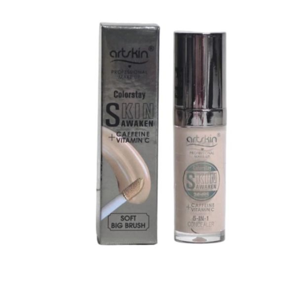 کانسیلر 5 کاره آرت اسکین مدل کافیین و ویتامین سی artskin حجم 13 میل