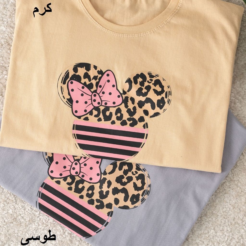 قیمت تیشرت نخ و پنبه میکی