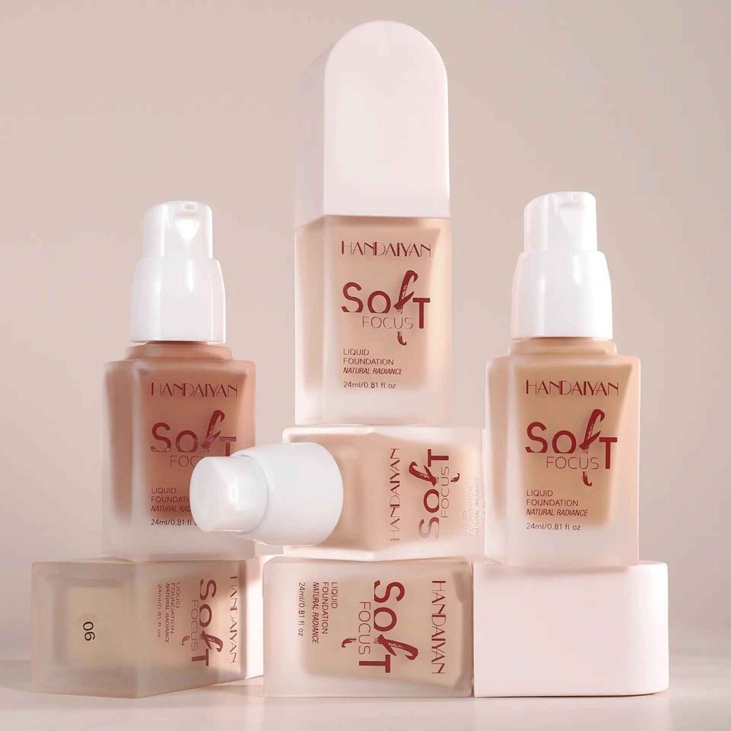 قیمت ارزان کرم پودر فول کاور و ضد آب هندیان مدل SOFT FOCOUS حجم 24 میل