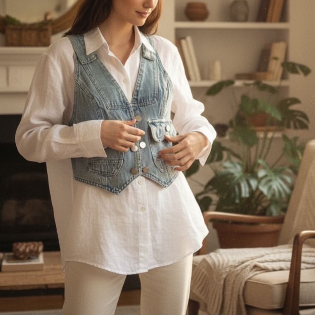 خرید آنلاین وست جین زنانه shien