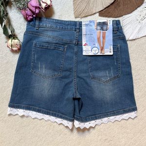 قیمت ارزان شلوارک جین زنانه esmara