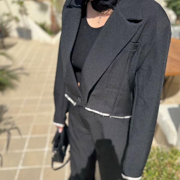ست کت و شلوار زنانه کد 725