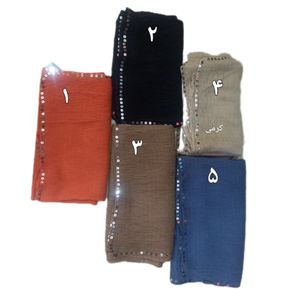 فروش اینترنتی شال دور پولک کد 654
