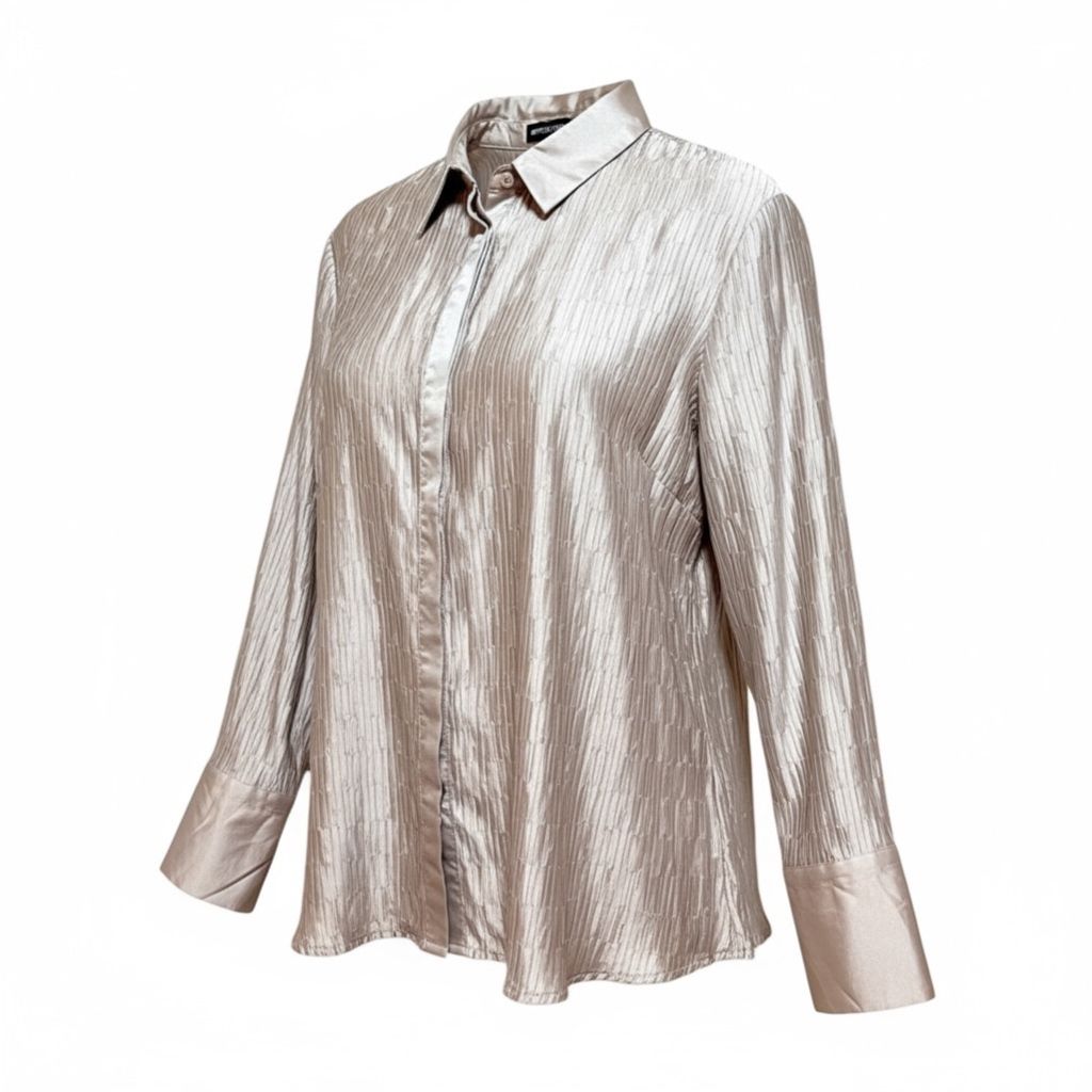 خرید آنلاین شومیز زنانه ابریشمیPrettyLittleThing