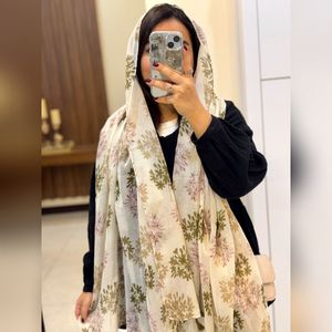 مشخصات شال وارداتی نخ پنبه چهارفصل