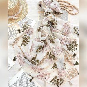 خرید انلاین شال وارداتی نخ پنبه چهارفصل
