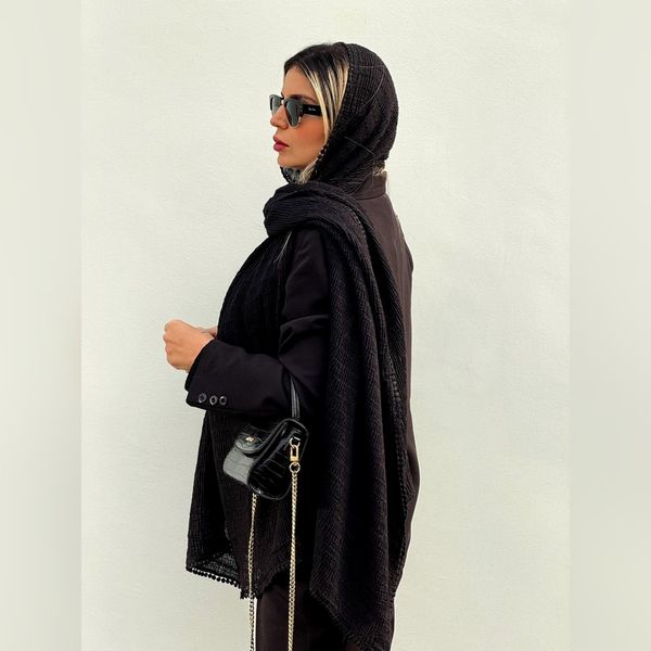 شال مشکی برشکا دوردانتل وارداتی8