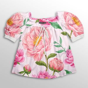 مشخصات پارچه لباسی طرح دار پارچه الف مدل کرپ بوگاتی طرح گلدار کد 4011554