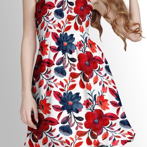 فروش اینترنتی پارچه لباسی طرح دار پارچه الف مدل کرپ بوگاتی طرح گلدار کد 4011558