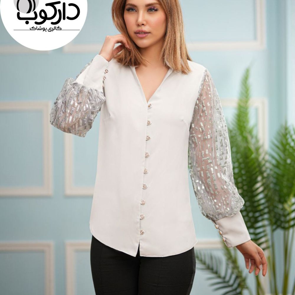 قیمت ارزان شومیز مجلسی v&r