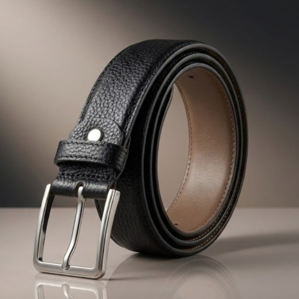 کمربند مردانه چرم طبیعی