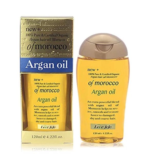 روغن مو آرگان برند لاو جوجو 120 میل