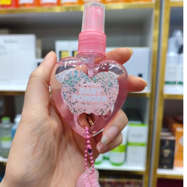 عطر بیکینی قلبی رایحه پودر بچه 50 میل
