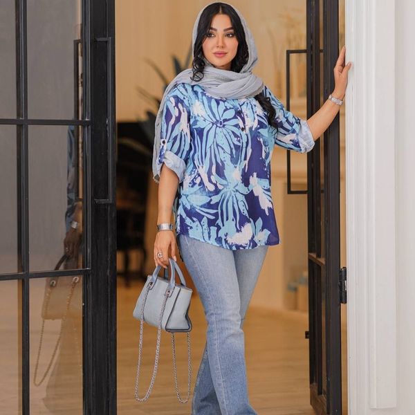 شومیز زنانه طرحدار دنیز