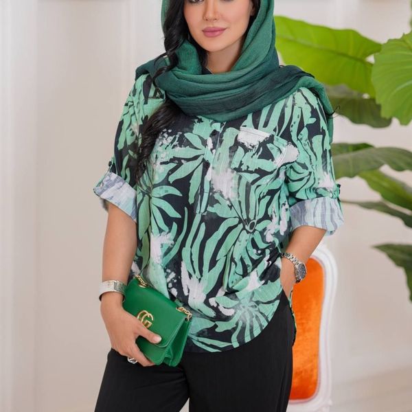شومیز زنانه طرحدار دنیز