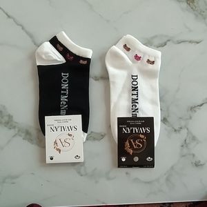 خرید اینترنتی جوراب مچی طرح خرس در مچ رنگ مشکی و سفید